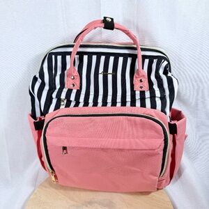 LOVEVOOK TRAVEL BACKPACK 18 POCKETS WATERPROOF LAPTOP BUILT IN USB CHARGING PORT